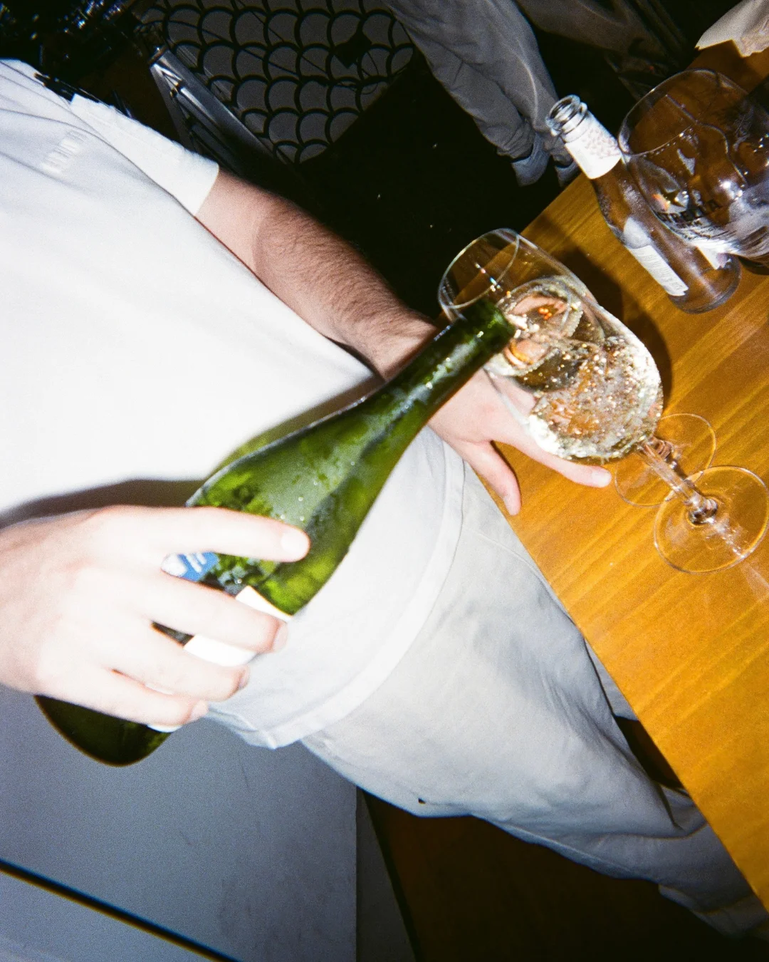 wine with friends