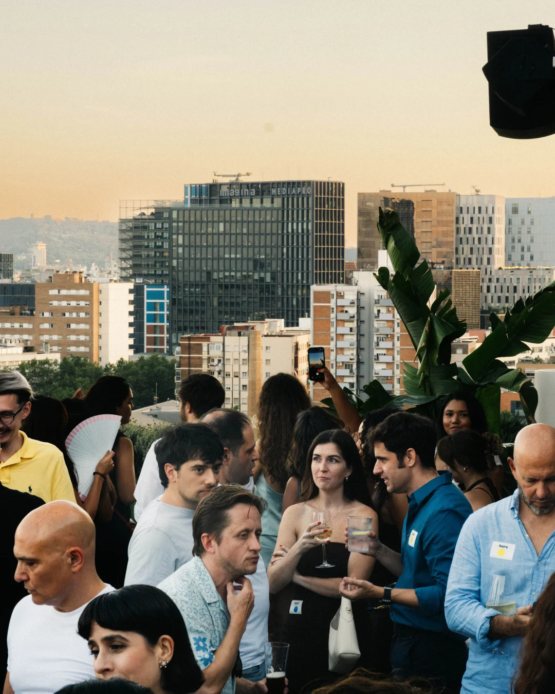 rooftop bar social event